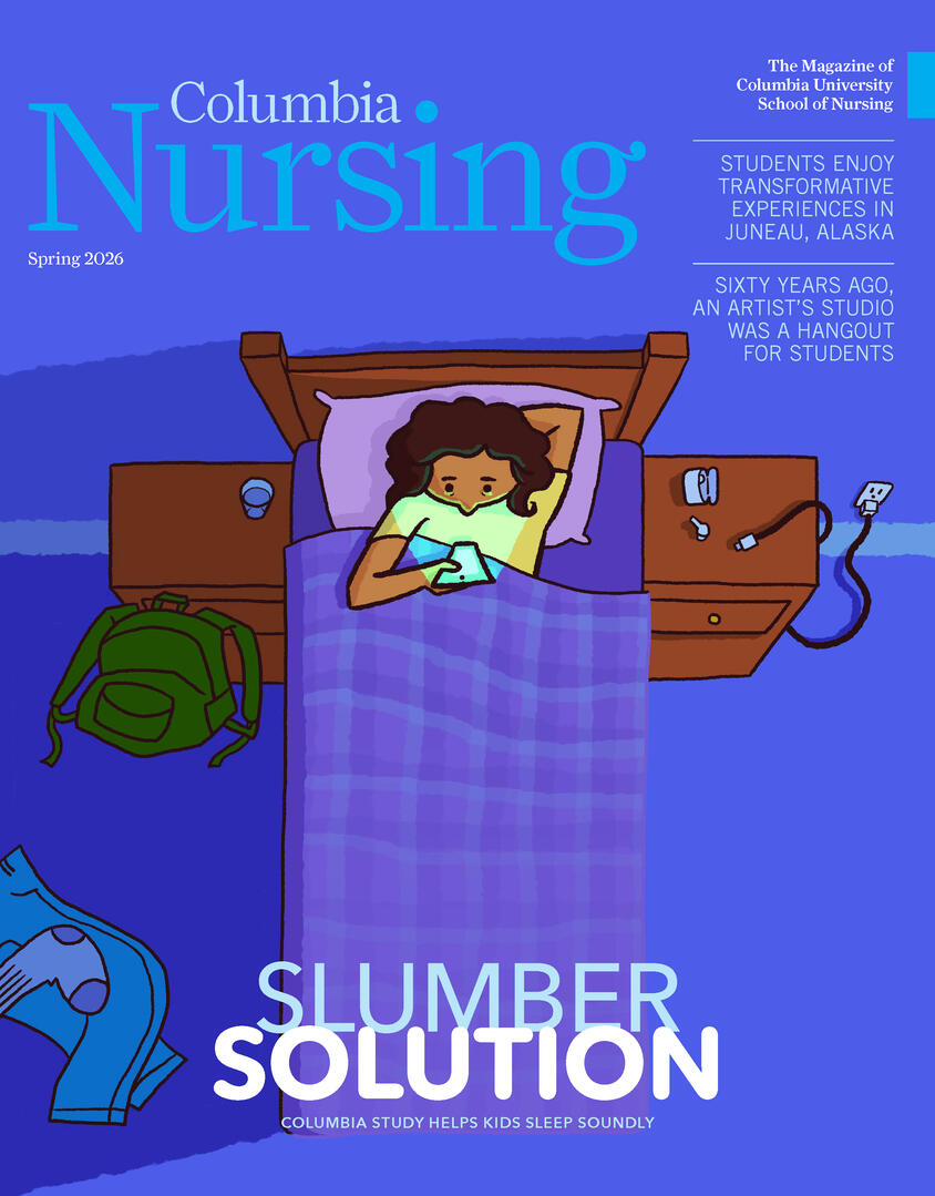 client work for Columbia Nursing (cover)