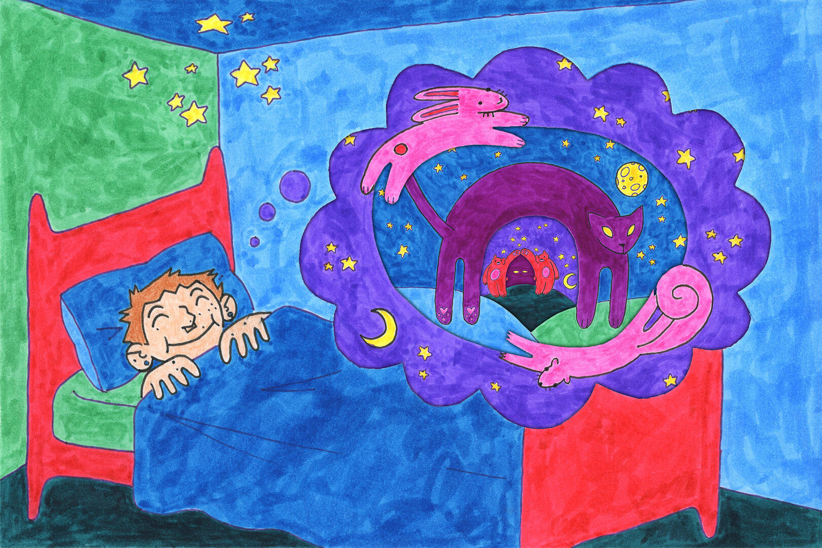 Tunnel Dream 2D, featured in Simmons University's Sidelines Magazine Spring 2026